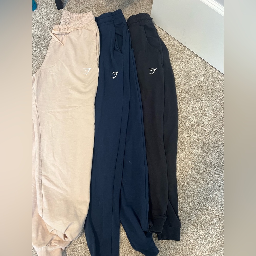 gymshark joggers size small -3 all together